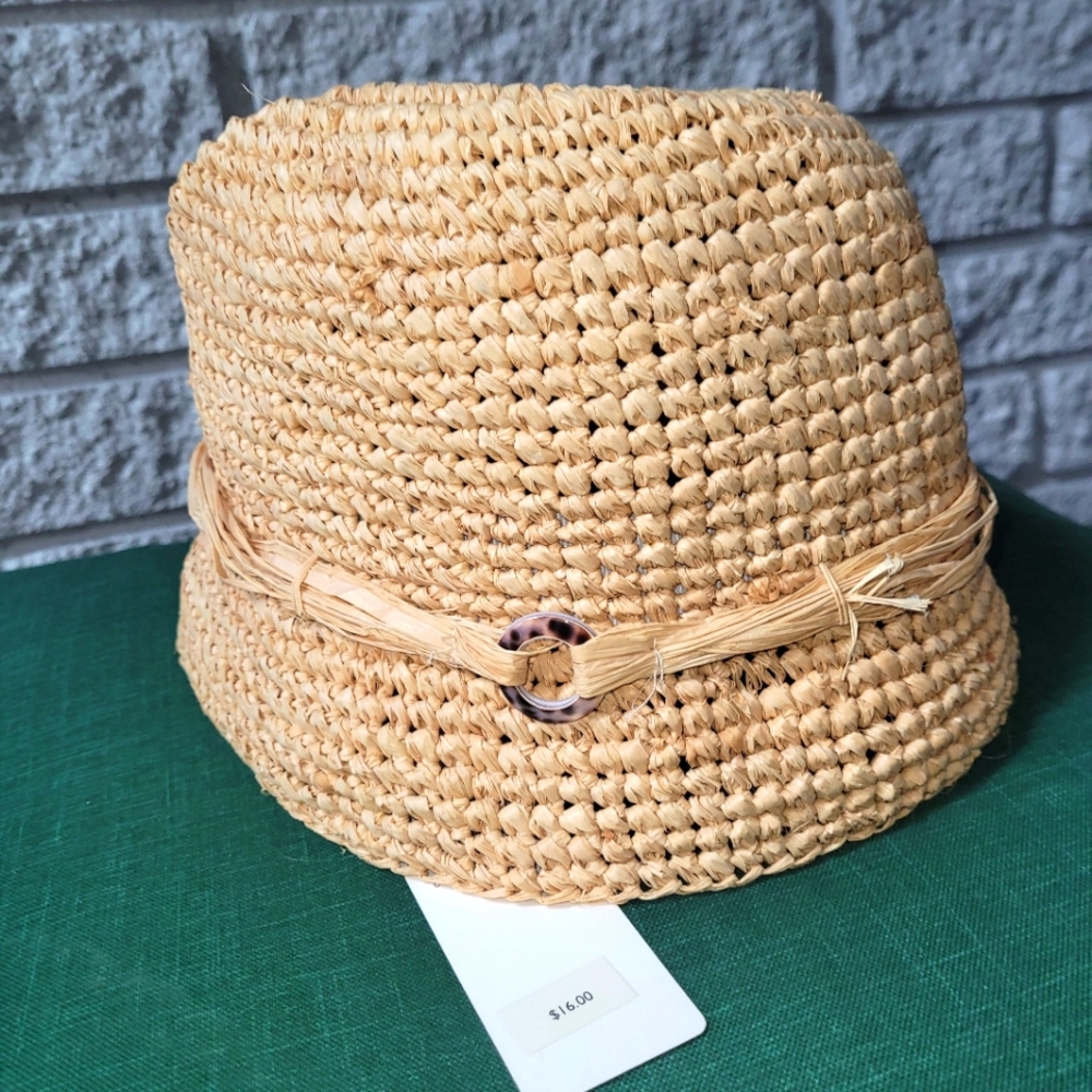 COPY - Nine&Company straw cloche hat